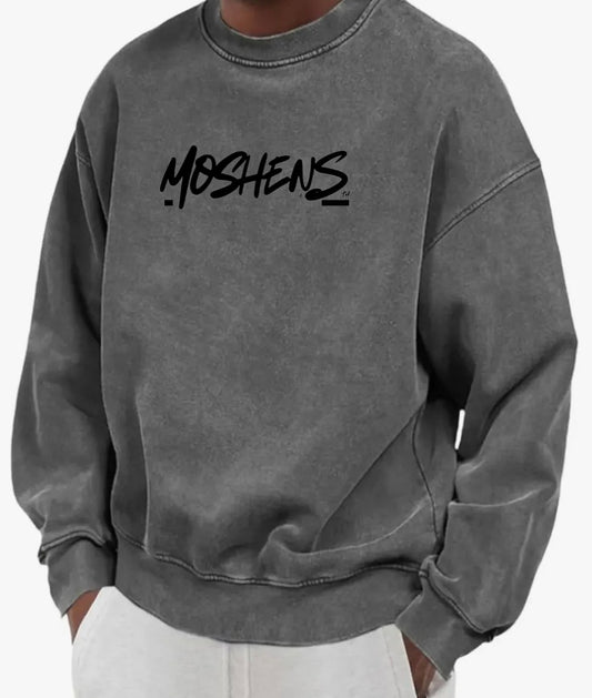 Washed In Moshen Crewneck