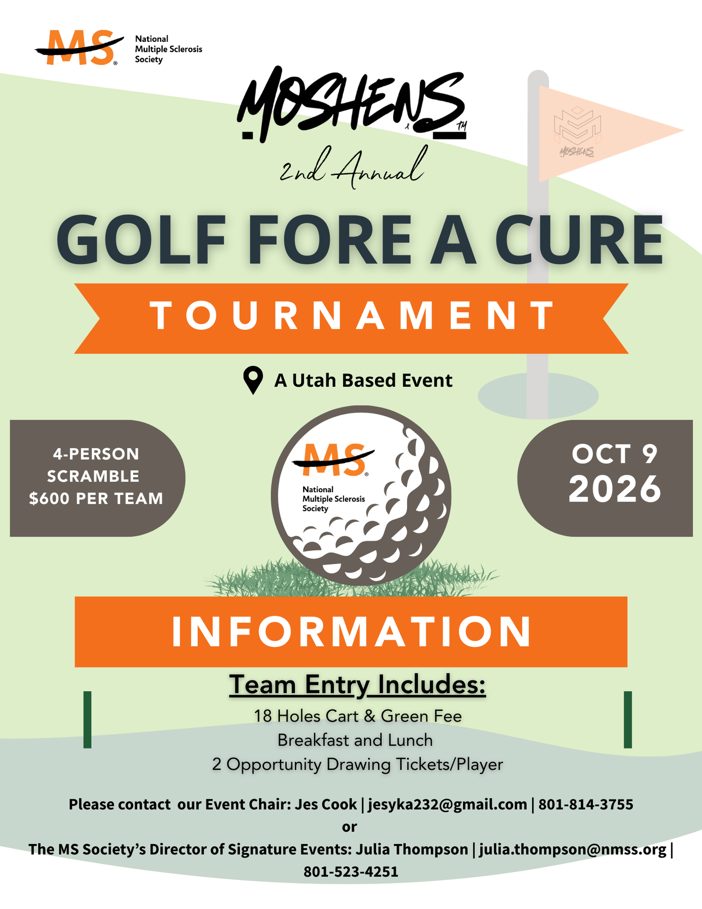 MoshenS Golf Fore A Cure Team Sign-up
