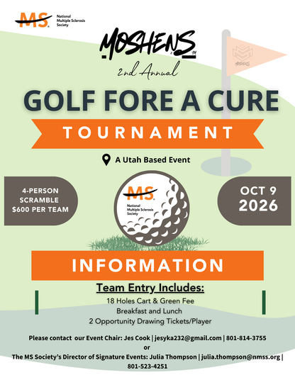 MoshenS Golf Fore A Cure Team Sign-up