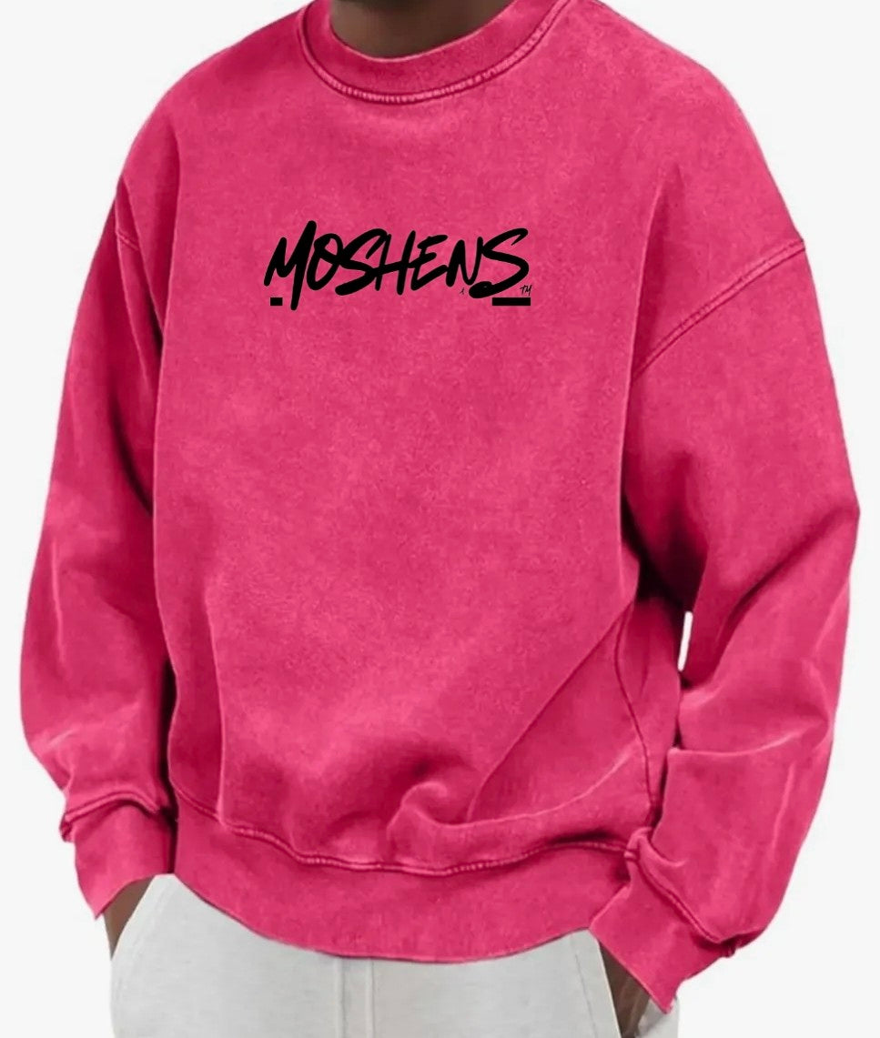 Washed In Moshen Crewneck