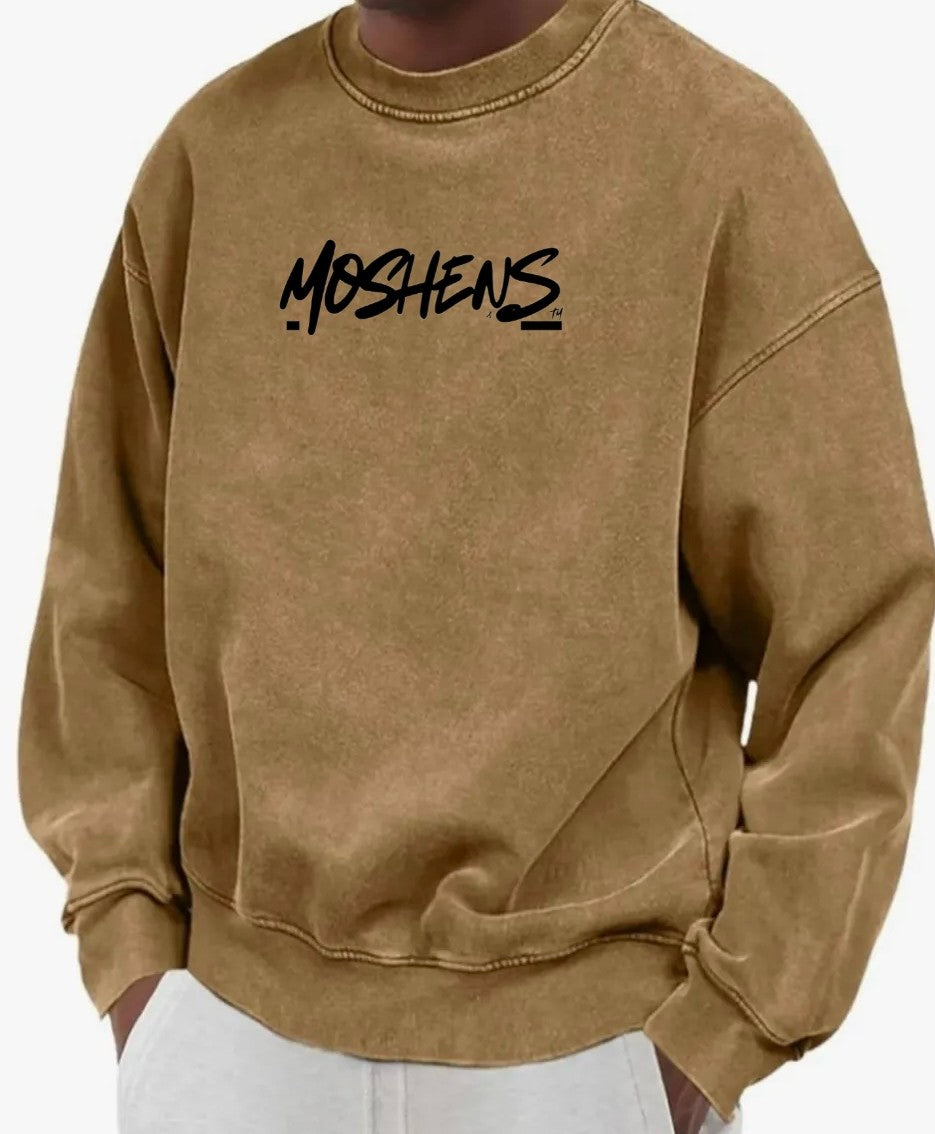 Washed In Moshen Crewneck