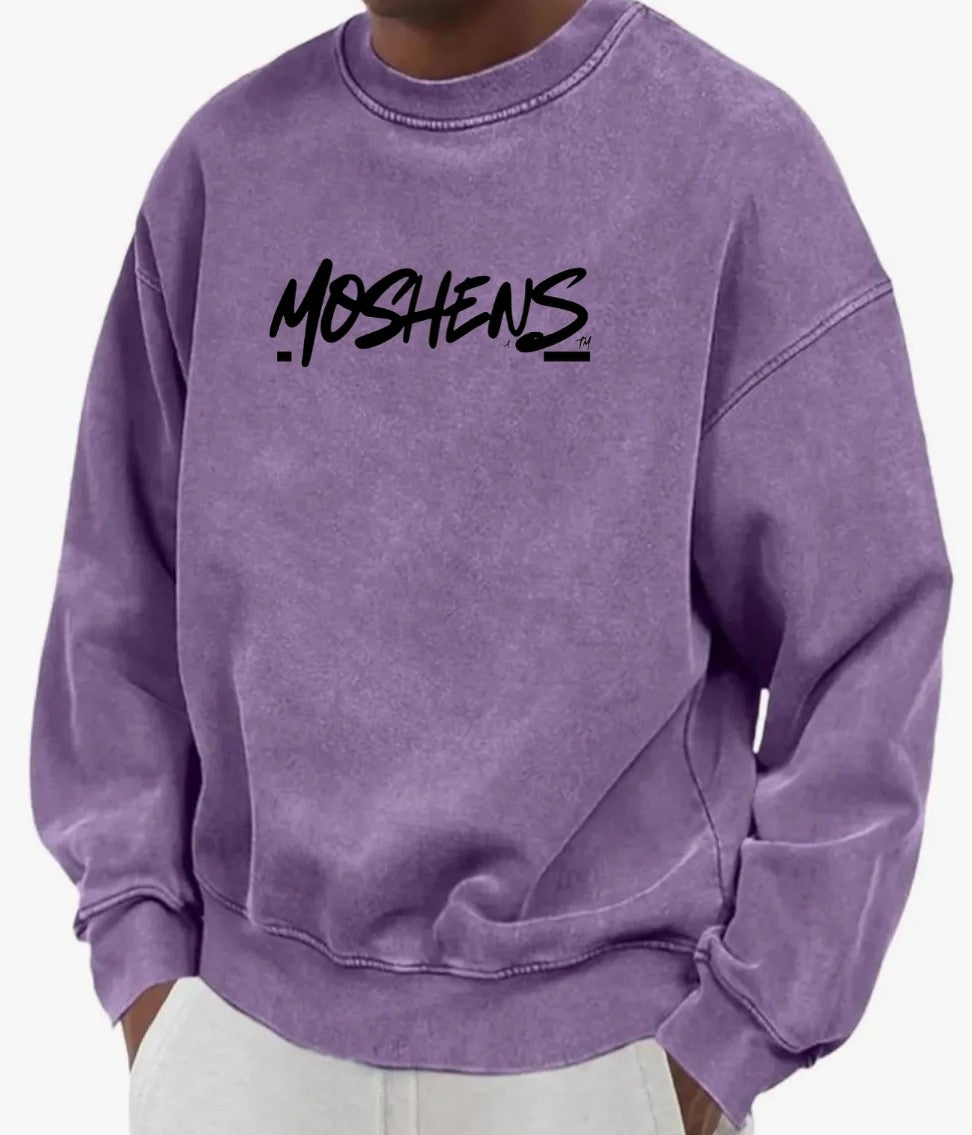 Washed In Moshen Crewneck