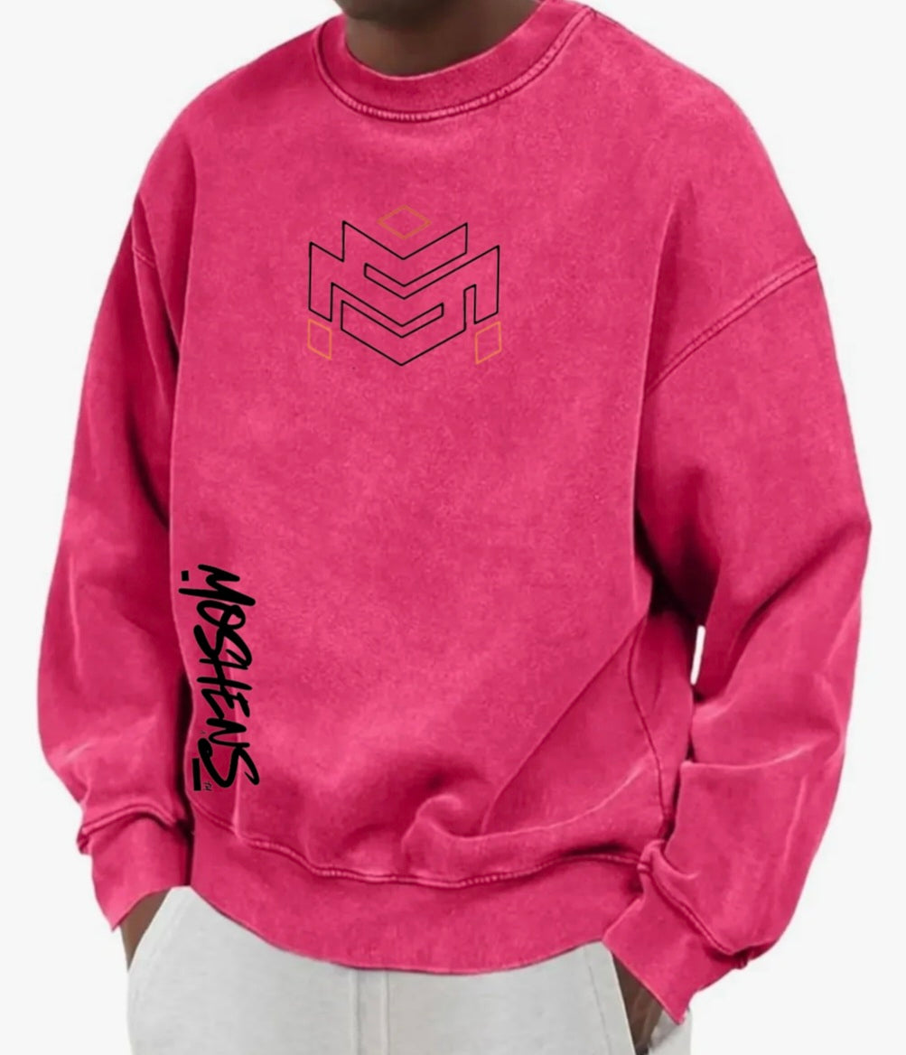 Washed In Moshen Crewneck