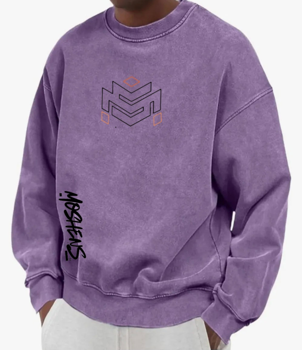 Washed In Moshen Crewneck